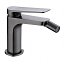 Grifo de bidet monomando gun metal Napoles de Imex
